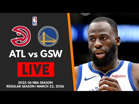 Warriors vs. Hawks LIVE | March 22, 2026 | NBA 2025-26 SEASON
