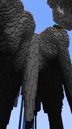 Zombie Attack In Floating Island #minecraft #dynamicgamer #shorts