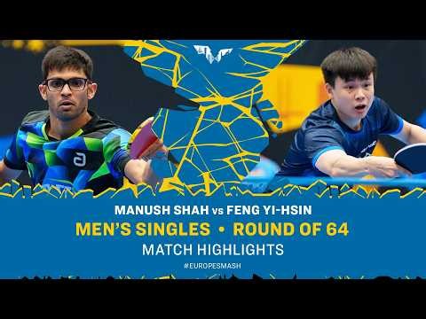 Manush Shah vs Feng Yi-HsinWTT Youth Contender Helsingborg 2026
