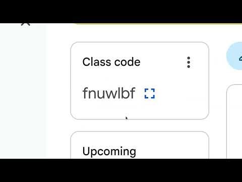 my google classroom code if you want to join
