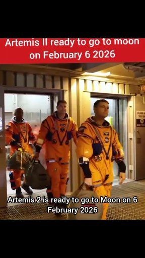 🚀 Artemis II Astronauts Are Ready for Launch! 🌕 NASA’s Artemis II astronauts are gearing up for their historic mission, scheduled for February. This crew will be the first humans to fly around the Moon since Apollo, testing the Orion spacecraft and paving the way for future lunar landings and, eventually, Mars. Months of intense training, simulations, and teamwork have led to this moment. The countdown to humanity’s next giant leap is officially on. 🌍➡️🌕 📹 Credit: NASA #ArtemisII #NASA #Moo