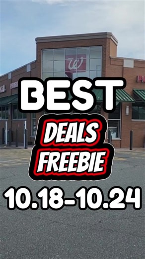 Best Walgreens Deals: Freebie 10.18-10.24 Hit The ♥️ Button #walgreenscouponing #walgreenscouponers #walgreenfreebies #couponers #couponersoftiktok