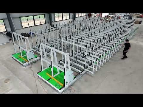 Electrical Glass Sheet Storage Rack System