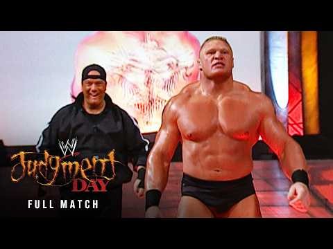 FULL MATCH: The Hardy Boyz vs. Brock Lesnar & Paul Heyman: Judgment Day 2002
