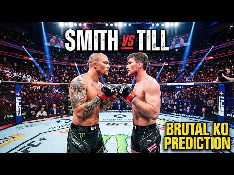 Anthony Smith vs Darren Till | UFC Heavyweight Title Fight Knockout Finish