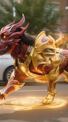 an alien dog attack on earth 🌎 very dangerous situation