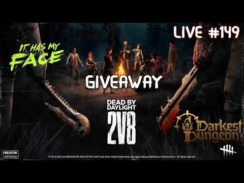 🔴Ready? Giveaway?! Incercam It has my face + DBD | It has my face & Dead by Daylight [LIVE #149]