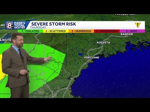 Tracking evening storms