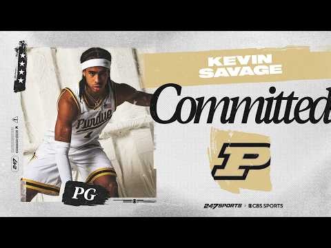 LIVE: 4-star PG Kevin Savage Announces College Commitment | No. 36 Overall Player