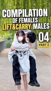 LIFT AND CARRY // Compilation of women lift and carry men 04 part 2