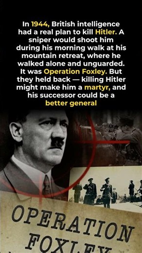 Britain Had a Real Sniper Plan to Kill Hitler in 1944