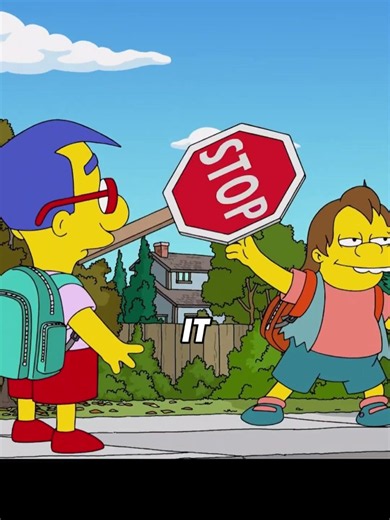 Homer stepped up and saved the child #simpsons