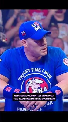 THE LAST TIME IS NOW JOHN CENA’S FINAL SMACKDOWN MOMENT#short