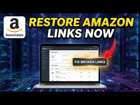 How to restore Amazon Associates links after a website change - Step By Step