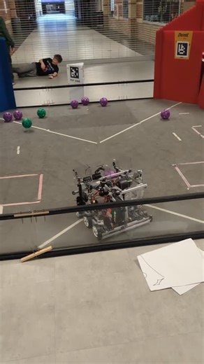 Ghumman Tech on Instagram: "🤖🏀 When Robotics Meets Basketball! This FIRST Robotics Competition (FRC) robot is taking on a basketball-style hoop challenge, proving that engineering isn’t just about code and wires—it’s about creativity, precision, and teamwork! Designed and built by passionate students, this robot uses advanced mechanical design, motors, sensors, and programming to aim, shoot, and attempt to score like a real basketball player. Every movement you see is the result of countless h
