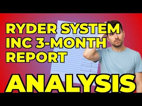RYDER's Quarterly Report: My Take on the Revenue & Costs