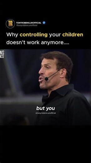 This generation is different @TonyRobbinsLive #TonyRobbins #Parenting #FamilyHealing