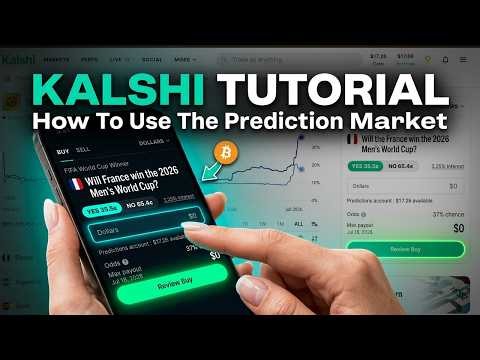 Kalshi Tutorial - How To Use The Prediction Market