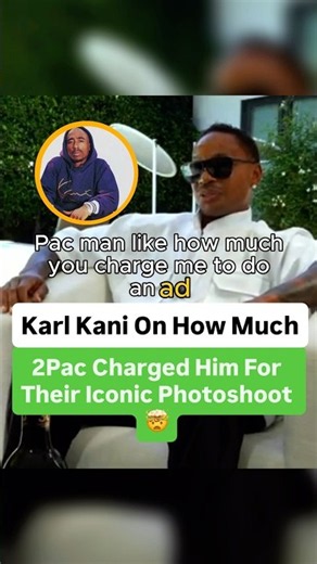 Karl Kani On How Much 2Pac Charged Him For Their Iconic Photoshoot 🤯 @EDIMeanTV