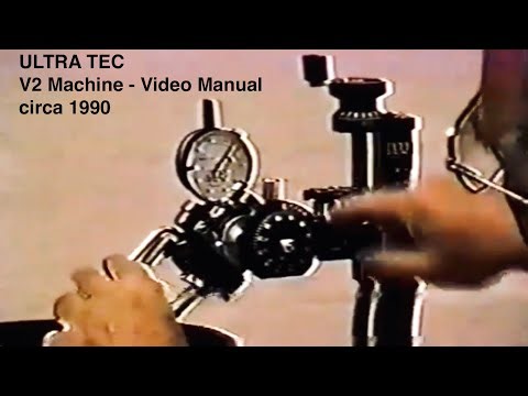 ULTRA TEC V2 Machine Video Manual - from 1990