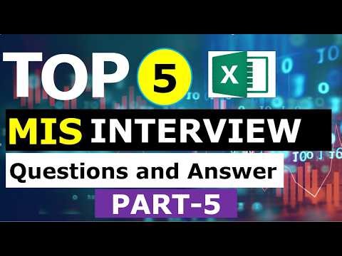Top 5 MIS Interview Questions & Answers | Part 5 | Knowledge with_Vivek