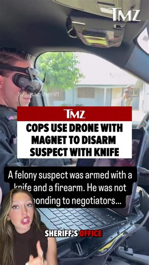 Drone Used to Disarm Suspect in Sacramento Standoff