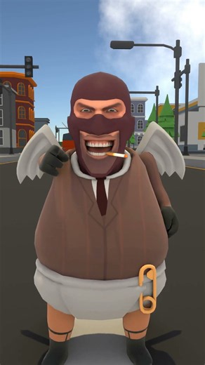 SPY has transformed into a more perfect version #memes #shorts #tf2