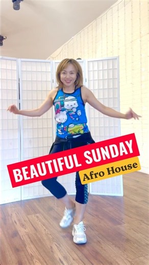 BEAUTIFUL SUNDAY ( Afro House) by Zanu | Zumba | Afro #zumba #dance #easydance #afro