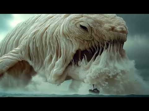 GIANT PALE SEA MONSTER EMERGES – SHIP vs SEA CREATURES