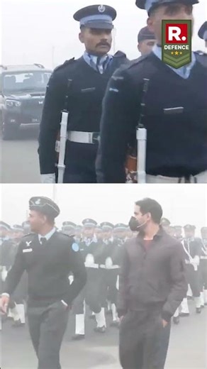 2026 Republic Day Parade Rehearsals Underway at Kartavya Path Amid Dense Smog