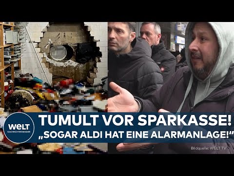 GELSENKIRCHEN: Nach spektakulärem Raub! Tumult vor Sparkasse! – „Das haben die nicht mitgekriegt?!“