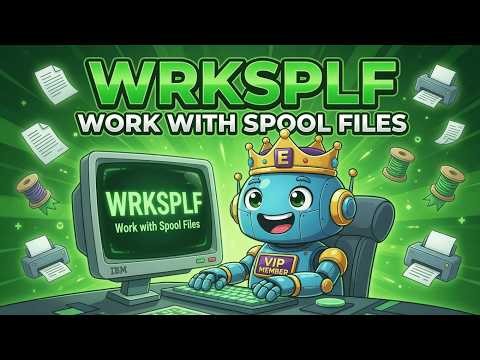 WRKSPLF - Work with Spool Files
