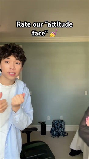 Rate My Attitude Face? #asher #shorts