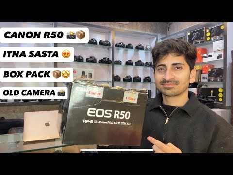 CANON R50 | ITNA SASTA | BRAND NEW | Second Hand Camera Market | Old Dslr Camera Shop 📸📍