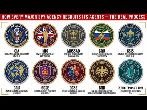 How Every Major Spy Agency Recruits Its Agents — The Real Process