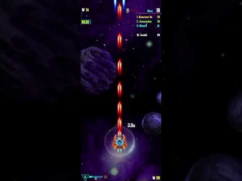 Survival Mode 1 vs 30 | Galaxy Attack Alien Shooter|| top 2 position