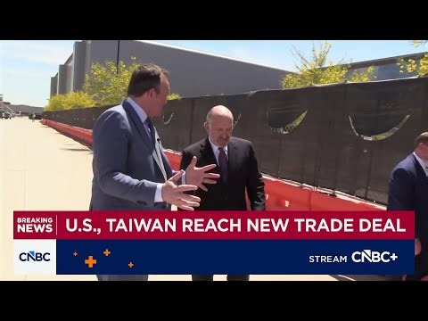 Taiwan will invest $250B in U.S. chipmaking under new trade deal