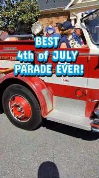 We gave away FREE dog toys... from a fire truck! 🚒🇺🇸