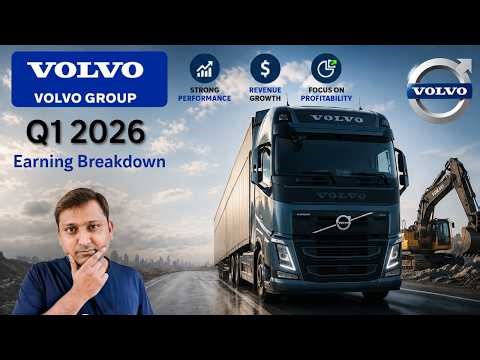 Volvo Group Q1 2026 Earning Breakdown | Growth Slowing or Still a Buy?