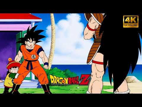 Goku vs Raditz💀 The Beginning of Saiyan War Eng Dubb || Dragon Ball Z ENG Dubb | Brother vs Brother😳