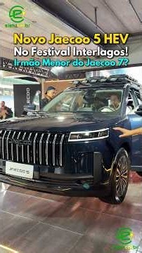 Novo Jaecoo 5 HEV no Festival Interlagos! Irmão Menor do Jaecoo 7?⚡