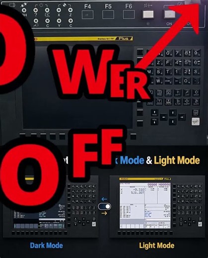 FANUC Parameter 24361 | Switch Between Dark Mode & Light Mode