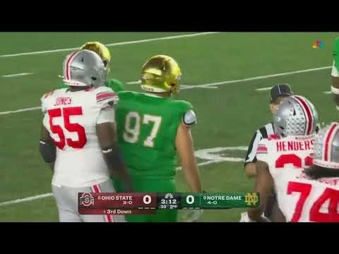 Gabriel Rubio Notre Dame Highlights