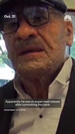 Man charged after alleged bank robberies in 'old man' mask