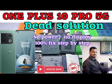 one plus 10 pro 5G dead solution | oneplus double decker IC reballing