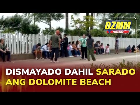 Families disappointed as Manila Dolomite Beach closes on Christmas Day | (25 December 2025)