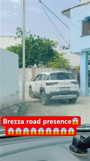 Maruti Suzuki Brezza road presence 😱#youtubeshorts #shorts #ytshorts #youtube #shortvideo #brezza