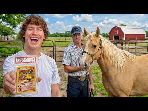 I Traded A Pokemon Card For A Horse!