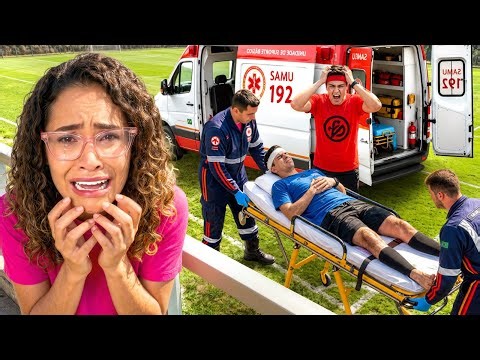 O LUIZ  SOFREU UM GRAVE ACIDENTE! *machucou muito ?