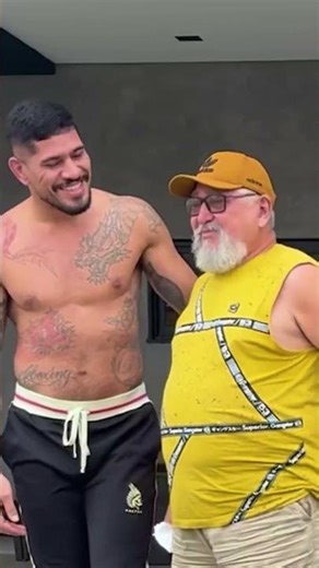 Alex Poatan supreendeu o pai com um presente especial 🥹🫶